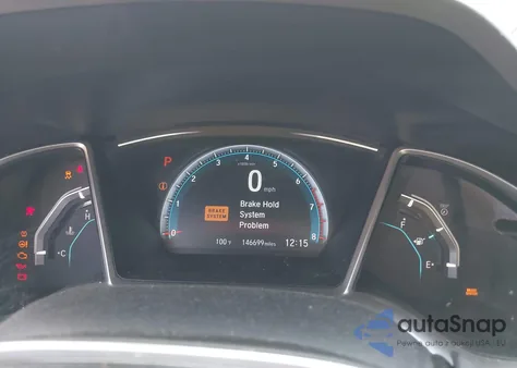 2016 Honda Civic Ex-T из США, поврежденный, VIN 19XFC1F33GE025582